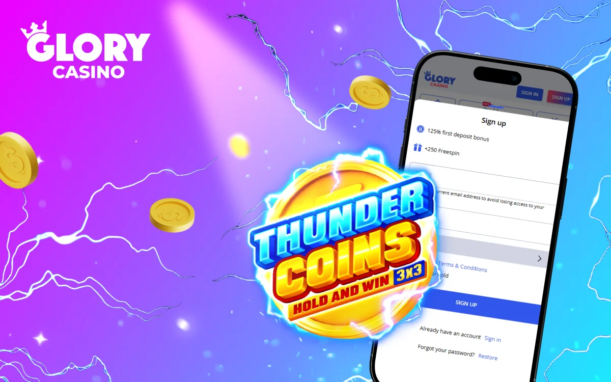 glory casino bonus code